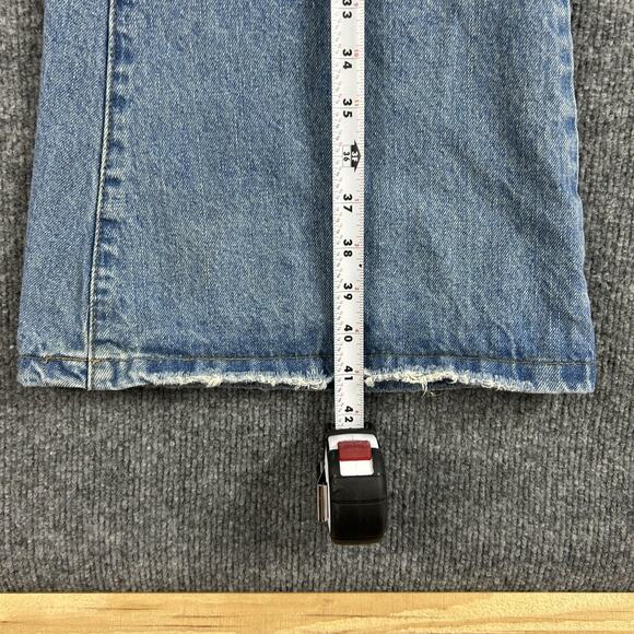 Jaded London Jeans Mens 30 Sandwash Blaze Slim Flare Fit Distressed Y2K Grunge - Picture 16 of 16